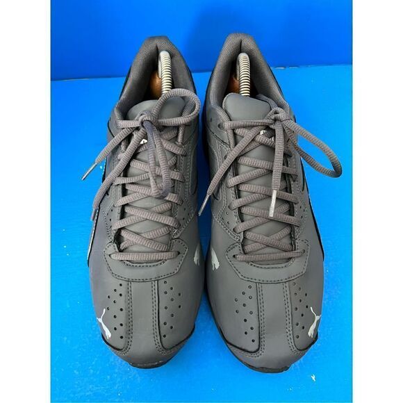 Puma Mens Tazon 6 Fracture FM 189875 02 Gray Casual Shoes Sneakers Size 9 - Picture 4 of 6